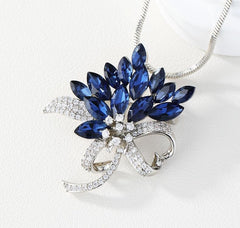 SYGA Brooch Pin Fashion Crystal Rhinestone Jewellery Pin Vintage Accessories Decoration Clothing Bouquet Brooches for Bridal Women Girl- S15