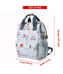 SYGA Diaper Bag Mother Bag Multi-Function Nappy Backpack Bag Organizer for Travel Diaper Bag-Grey