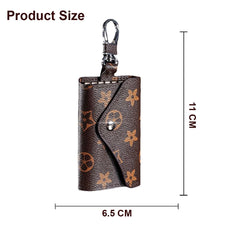 SYGA Car Key Bag Creative Style Car Zipper Fashion Protective Case for Men and Women(VVSTAR-Brown-Style-2)