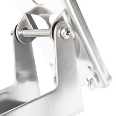 SYGA Microwave Hanger Bracket Stainless Steel Microwave Oven Wall Mounted Folding Holder Rack Bracket - Silver