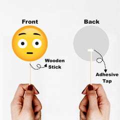 SYGA Set of 21 Social Media Party Photo Booth Props