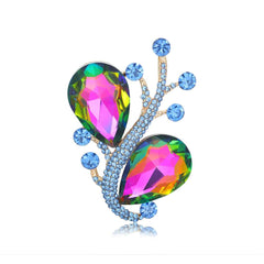 SYGA Brooch Pin Fashion Crystal Glass Jewellery Pin Vintage Clothing Accessories Decoration Diamond Brooches For Women- S70