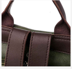 MOMISY Multi-Purpose Backpack Trendy Korean Version Backpack Large Capacity Leisure Travel Bag (Brown)