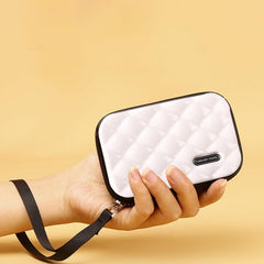 SYGA Women's Card Holder, Multiple Card Slots, Coin Purse, Zipper Pouch, Water Resistant (Black)