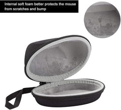 M.G.R.J® Portable Carrying Case Cover for Logitech Lift Vertical Ergonomic Wireless Mouse (Hard|EVA|Black)