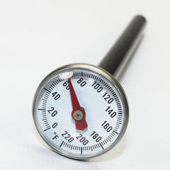 SYGA Pocket Thermometer, Waterproof, 5" Stem, 1" Dial, -10/110 Celsius