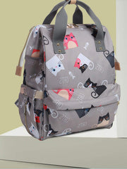 SYGA Diaper Bag Mother Bag Multi-Function Nappy Backpack Bag Organizer for Travel Diaper Bag (Beige)