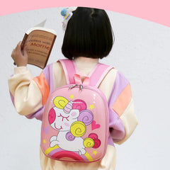 SYGA Children's School Bag Cartoon Backpack Oxford Kids Chest Multi-Purpose Baby Bag for 2-4 Years Kids (Unicorn)