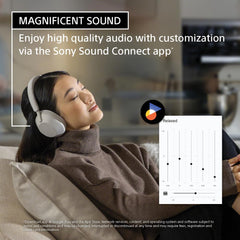 Sony WH-1000XM5 Best Active Noise Cancelling Wireless Bluetooth Over Ear Headphones with Mic for Clear Calling,Battery Life 30 Hours -Black