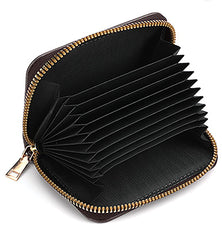 SYGA Women's Card Holder Coin Purse Multi-Card Slot Pu Pickup Case Zipper Small Wallet Driver's License Bag