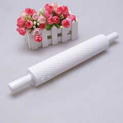 SYGA Sky Blue Butterfly Printing Portable Roller Cake Decorating Baking Mould Fondant Tool