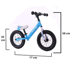 SYGA 12" Balance Bike for Children Without Pedaling_Red