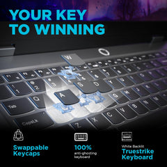 Lenovo LOQ 12th Gen Intel Core i5-12450HX 15.6" (39.6cm) 144Hz 300Nits FHD IPS Gaming Laptop (16GB RAM/512GB SSD/NVIDIA RTX 3050 6GB/Win 11/Office 2024/3 Mon. Game Pass/Grey/2.4Kg), 83GS00PJIN