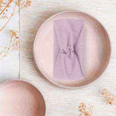 SYGA Pack of 2 Baby Headband Threaded Soft Strechable Hairbands Newborn For Infant Toddlers Kids 0-3 Year(Pink-Green)