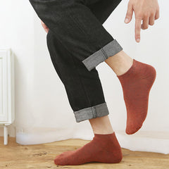 MOMISY Women's Cotton Blend Ankle Socks, Solid Multicolour, Free Size (IN, Alpha, Free Size, 10, Solid10)