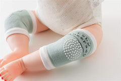 Syga Set of 5 Pair Baby Crawling Knee Pad Non-Slip Knee Pads Point Glue Non-Slip Crawling Socks