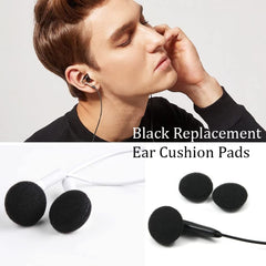 SYGA 5 Pairs Black Replacement Ear Cushion Pads for Sennheiser PX100 Koss
