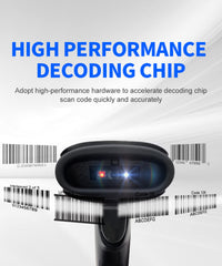 SYGA 2.4G Wireless & Bluetooth 1D Barcode Scanner (X-9701C)