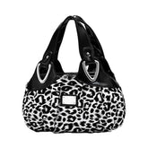 SYGA Women's Printed PU Leather Hobo Bag, Multiple Colors and Patterns, Crossbody Shoulder(LEOPARD PRINT)
