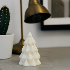 MOMISY Christmas Tree Shape Silicone Candle Making Mould, for Resin Moulds, Silicone Moulds Casting Moulds, Aroma Candle Mould for DIY, Christmas Decoration (Small, Christmastree)