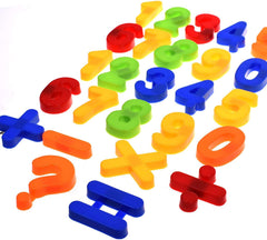 SYGA 30 Pieces Magnetic Numbers and Math Symbols Learning Creative Play for Children