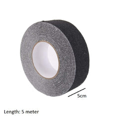 SYGA Anti Slip Adhesive Stickers Floor Safety Non Skid Tape(Black) 5cm x 5 Meter