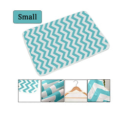 SYGA Baby 1 Piece Small Waterproof Bed Protector Dry Sheet,Washable Reusable Bed Protector_Cyan Waves
