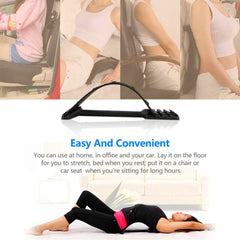 SYGA Back Massage 4 Level Adjustable Stretcher Stretching Magic Lumbar Support Waist Neck Relax Mate Device