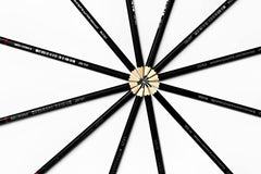 SYGA Professional Sketch and Drawing Pencils ?Art Pencil Box Contains 12 Pieces Set B 2B 3B 4B 5B 6B 7B 8B HB H 2H F