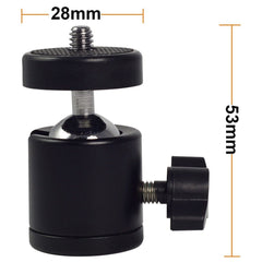 Generic Swivel Mini Ball Head 1/4" Screw DSLR Camera Tripod Ballhead Stand Support
