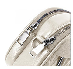 SYGA Women Small Bag Cross-Border Foreign Diamond Shoulder Bag(White)