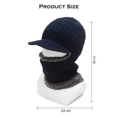 MOMISY Windproof Multi Functional Monkey Cap Winter Face Mask, Balaclavas, Neck Warmer, Cap and Bandana (Blue)