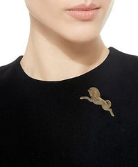 SYGA Brooch Pin Fashion Electroplated Alloy Jewellery Pin Vintage Clothing Accessories Decoration Horse Style Brooches For Men's & Women- S240