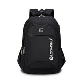 SYGA Men's Business Multifunctional Backpack, Large Capacity Waterproof Travel & Laptop Bag - Black
