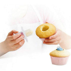 SYGA 1 Piece Cupcake Corer Tools Muffin Cake Pastry Corer Model Plunger Cutter Decorating Plastic Cake Digging Holes Device
