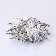 SYGA Brooch Pin Fashion Crystal Rhinestone Jewellery Pin Vintage Clothing Accessories Decoration Versatile Blue Brooches For Women- S229