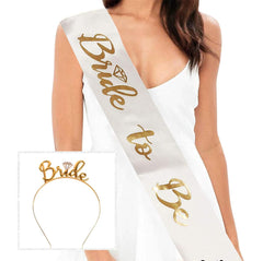 SYGA Birthday Queen Sash Birthday Party Sash Shiny Glitter for Women Girls Princess Elegant Party Decoration Accessory Supplies Gifts for Girl Women with Fun Party Queen Lettering-Gold, 154cm Long