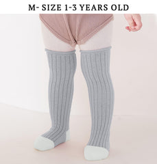 SYGA Baby Socks Soft & Cozy Cotton Blend Socks for Infants and Toddlers Size -M Suitable For 1-3 Years(Pink)