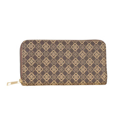 SYGA Women's Round Pattern, Zip-Around Wallet with, card slots and Coin Holder