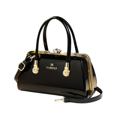 SYGA Women's Elegant Handbag, Shoulder & Crossbody Bag with Rhinestone Lock