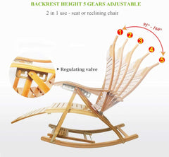 Syga Ergonomic Recliner (Bamboo,1 Piece)