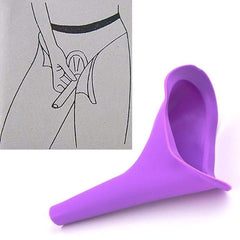 Syga Outdoor Standing Pee Reusable Female Urination Device - Purple