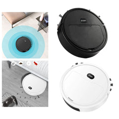 LOOM TREE® Smart Vacuum Sweeper Low Noise Carpet Cleaner 3 in 1 Mopping for Household Black