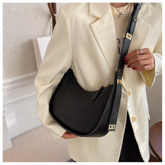 SYGA Fashion Small Bag Women's Bag Popular Shoulder Messenger Bag (Black)