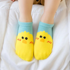 MOMISY 5 Pairs Baby Kids Girl Boys Tube Socks Toddlers Comfortable Ankel Length gifts (IN, Age, 3 Years, 5 Years, Cartoon)