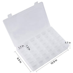 SYGA 36 Section Detachable Creative DIY Nail Finishing Storage Rubber Jewelry Bait Eyelashes Earrings Medicine Box