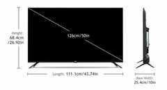 VW 127 cm (50 inches) Pro Series 4K Ultra HD Smart QLED Google TV VW50GQ1