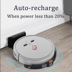 UMAVANSHI Robot Vacuum and Mop Combo, WiFi/App/Alexa, Robotic Vacuum Cleaner with Schedule, 3 in 1 Mopping Robot Vacuum with Watertank and Dustbin, Self-Charging, Slim, Ideal for Hard (Multicolour)