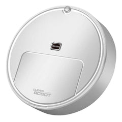 HEAVENGLOW Household Robot Automatic Vacuum Cleaner Floor Sweeping for Corner White