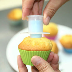 SYGA 1 Piece Cupcake Corer Tools Muffin Cake Pastry Corer Model Plunger Cutter Decorating Plastic Cake Digging Holes Device